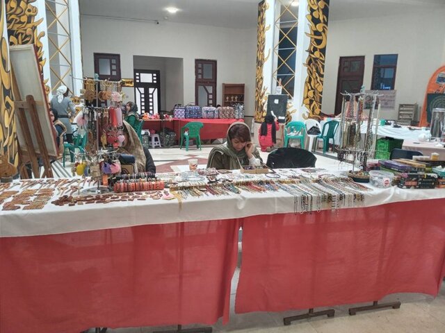 نمایشگاه صنایع دستی در تنکابن برپا شد