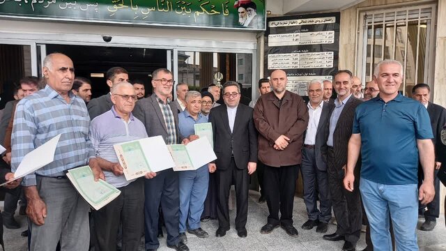 بیش‌از ۱۳۵ میلیون هکتار زمین ملی کشور سنددار شد