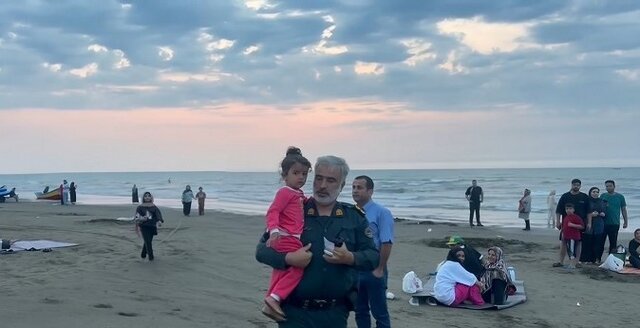 کشف و تحویل کودک سه ساله گمشده در نوار ساحلی بابلسر