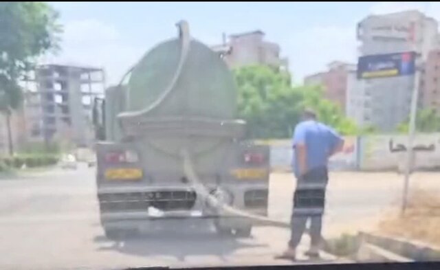 رهاسازی فاضلاب در کانالهای شهری بابل