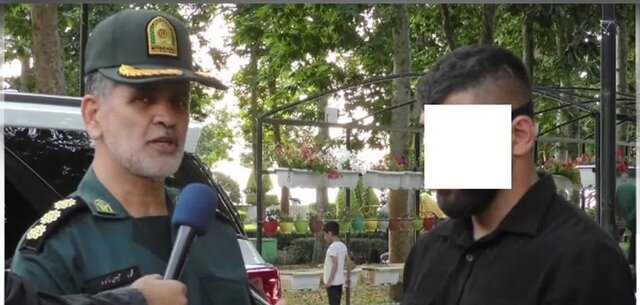 عامل شرارت در پارک فریدونکنار در کمتر از ۲۴ ساعت بازداشت شد