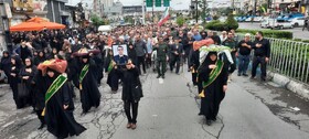دومین شهید عزت و اقتدار ایران در آمل به خاک سپرده شد