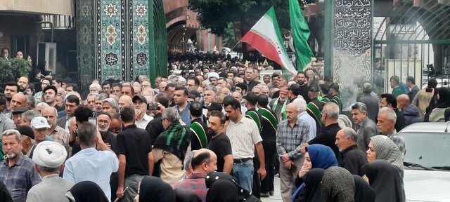 دومین شهید عزت و اقتدار ایران در زادگاهش آمل به خاک سپرده شد