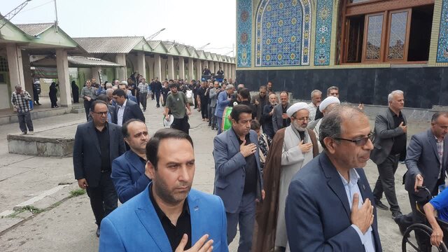 «لبیک یا حسین» دانشجویان آملی در ششمین روز محرم