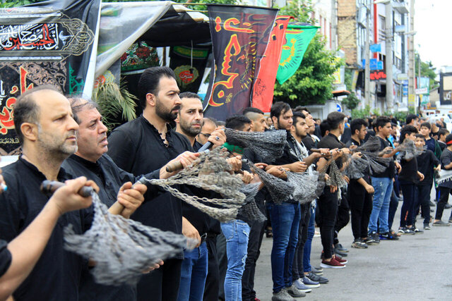 صدای «یا حسین» از کالبد مازندران طنین انداز شد