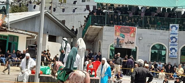 صدای «یا حسین» از کالبد مازندران طنین انداز شد