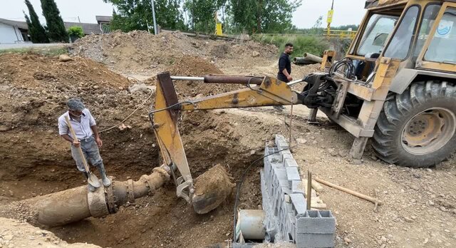 رفع مشکل کمبود آب آشامیدنی ۳۰۰۰ خانوار بهشهری