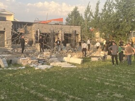 قلع و قمع ۱۱ فقره بنای نیمه کاره و ۶ فقره دیوارکشی غیرمجاز در چمستان 