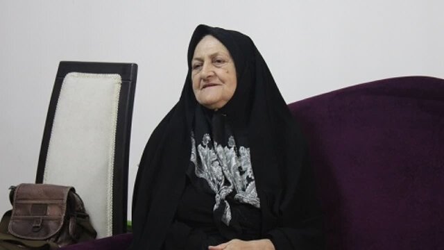 مادر سردار شهید سیدعلی دوامی آسمانی شد