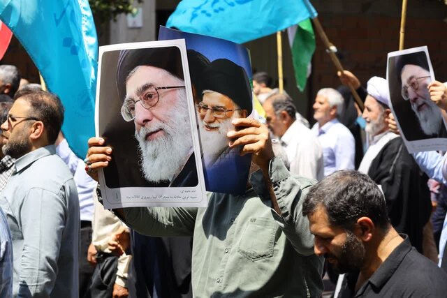 راهپیمایی جمعه‌های «خشم و نصر» در مازندران برگزار شد