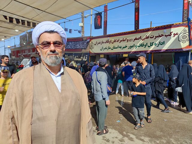 برپایی موکب اوقاف مازندران در شهر مقدس سامرا