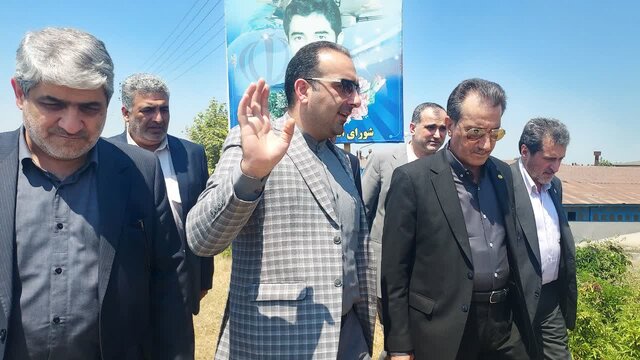 بازدید معاون وزیر راه از طرح‌های توسعه‌ای میاندورود