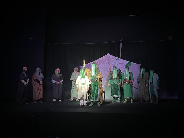 نمایشی از جنس ایمان؛ «سرجون» روی صحنه ساری رفت