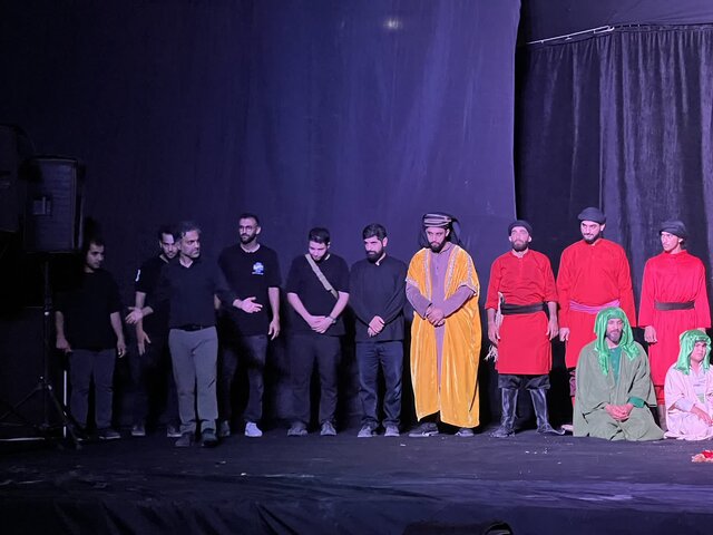 نمایشی از جنس ایمان؛ «سرجون» روی صحنه ساری رفت