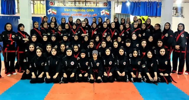 بانوان سراسر کشور در دوره ارتقا فنی و آزمون دان هاپکیدو GHA درآمل شرکت کردند