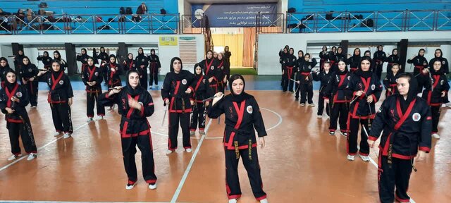 شرکت بانوان سراسر کشور در دوره ارتقاء فنی و آزمون دان هاپکیدو GHA در آمل ‌