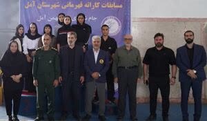 رکورد شکنی ۴۰۰ کاراتهکا نونهال و نوجوان در جام شهدای ششم بهمن آمل