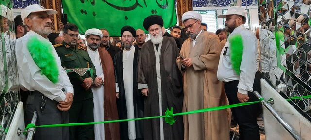ضریح جدید امامزاده ابراهیم(ع) آمل رونمایی شد