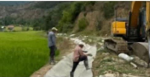 ۹ کیلومتر بتن پارچه‌ای، ناجی شالیزارهای تشنه ساری می‌شود