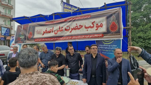 پیاده‌روی جاماندگان اربعین حسینی از رویان تا نور برگزار شد 