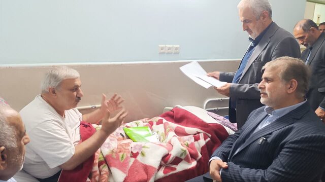بازدید رییس کل دادگستری مازندران از آسایشگاه جانبازان قطع نخاع ساری