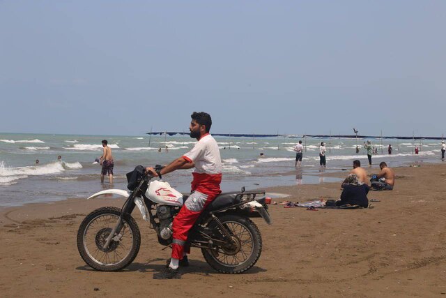 شمار نجاتیافتگان ساحل مازندران به ۳۵۵ نفر رسید