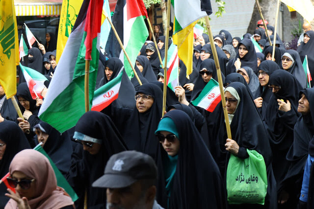 راهپیمایی جمعه‌های «خشم و نصر» در مازندران برگزار شد
