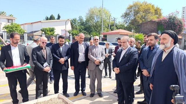 پروژه ساختمان جدید دادگستری نوشهر و دادسرای کلاردشت کلنگ زنی شد