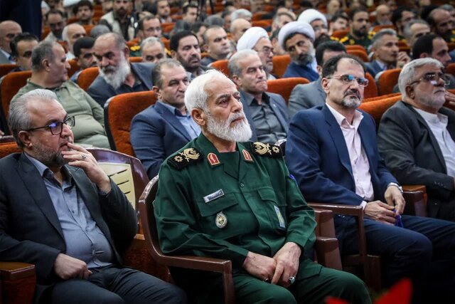 آیین تکریم و معارفه فرمانده سپاه کربلای مازندران برگزار شد