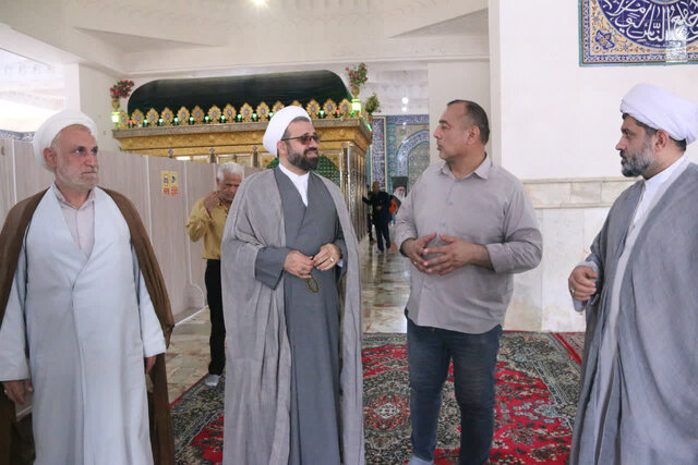 پنج طرح اوقافی آمل افتتاح و کلنگ زنی شد