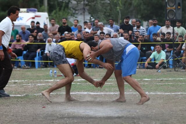 رقابت ۱۸۵ کشتیگیر در جام «ایران مقتدر» / صحرایی سرپهلوان شد