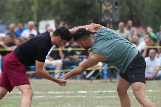 رقابت ۱۸۵ کشتیگیر در جام «ایران مقتدر» / صحرایی سرپهلوان شد
