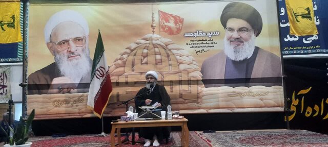 آملی‌ها سالگرد دبیرکل حزب‌الله لبنان را گرامی داشتند