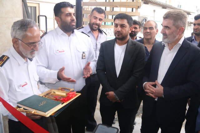 افتتاح دو طرح خدماتی و ورزشی شهرداری آمل همزمان با روز ملی آتش‌نشانی
