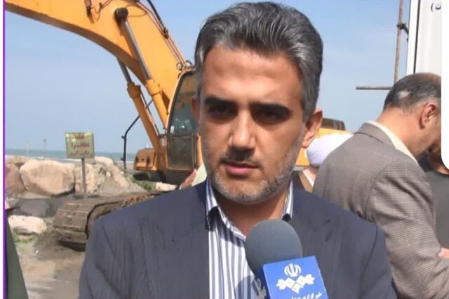 پروژه بزرگ جاده ساحلی عباس آباد کلنگ زنی شد