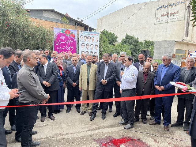 هجدهمین پایگاه اورژانس ۱۱۵ بابل در آهنگرکلا این شهرستان افتتاح شد