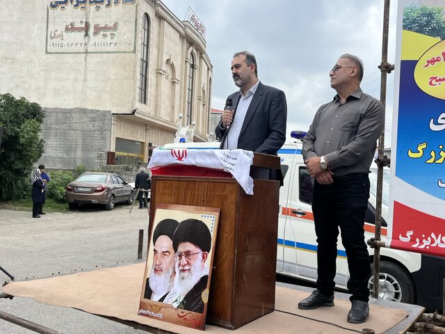 هجدهمین پایگاه اورژانس ۱۱۵ بابل در آهنگرکلا این شهرستان افتتاح شد