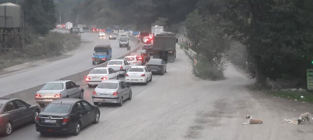 ترافیک زنجیرهای دو راهی چلاو مشکل مردم آمل/ ساخت جاده جایگزین ۱۶ساله شد