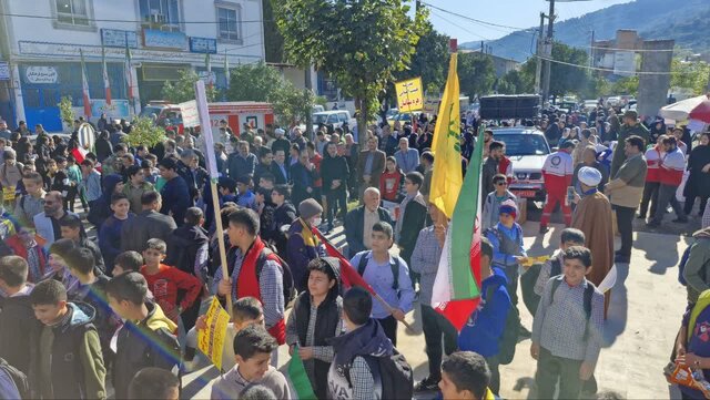 موج خروشان مازندرانیها در یومالله ۱۳ آبان