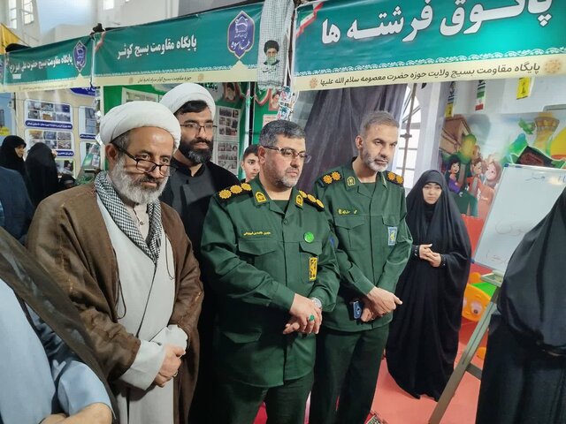 توانمندی‌های پایگاه‌های مقاومت بسیج آمل در نمایشگاه «اسوه» ‌به نمایش درآمد