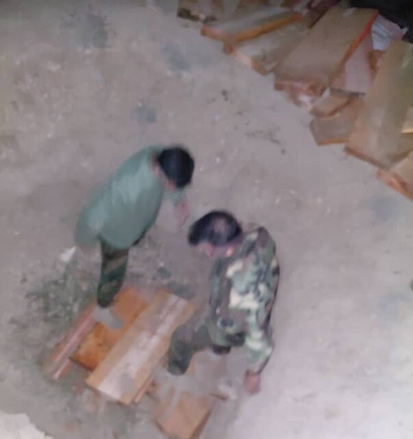 کشف چوب قاچاق در آمل/ قاچاقچیان چوب متواری شدند