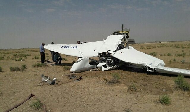 وقوع حادثه برای هواپیمای تفریحی در نوشهر