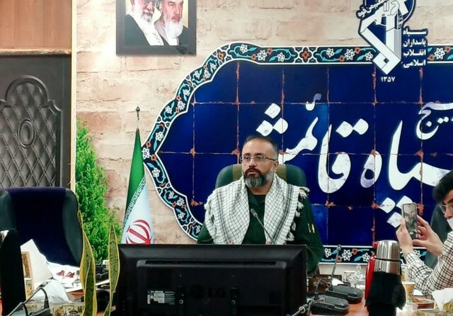 فرمانده سپاه قائم‌شهر: دشمن با جنگ روانی و اقتصادی به دنبال سقوط حکومت است