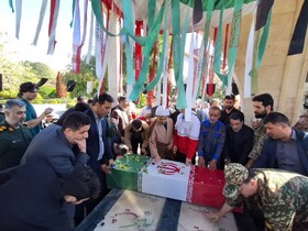 دلدادگی دانشجویان نور با شهدای گمنام