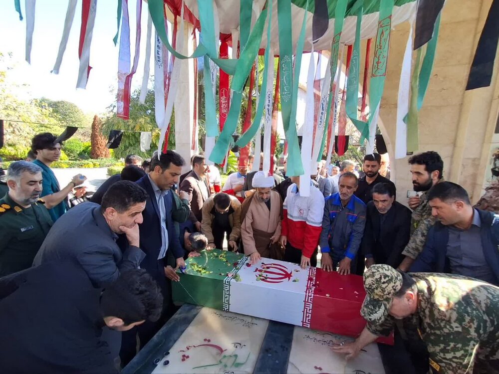 دلدادگی دانشجویان نور با شهدای گمنام