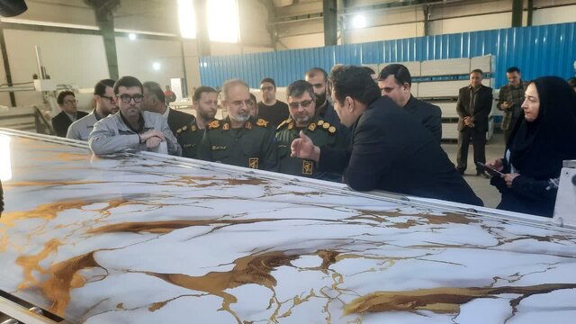 افتتاح خط جدید پست برق بزرگترین واحد تولیدی ورقهای سنگ مصنوعی در آمل