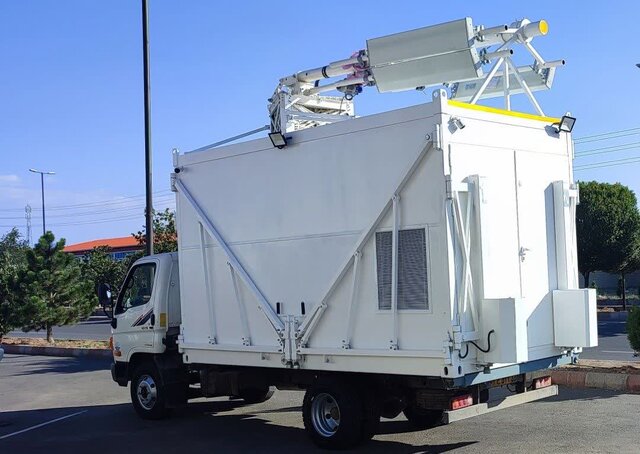 استقرار یک سایت پرتابل تلفن همراه در منطقه الیت چالوس