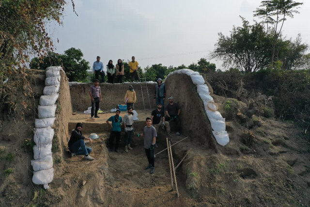 شکفتن دانه برنج ۳۰۰۰ ساله از کاوش لایه نگاری محوطه باستانی قلعه‌کِش آمل