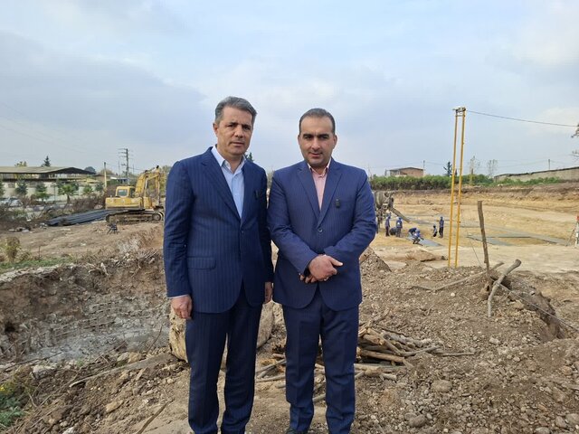 پروژه احداث درمانگاه تامین اجتماعی میاندورود در روند اجرا قرار گرفت