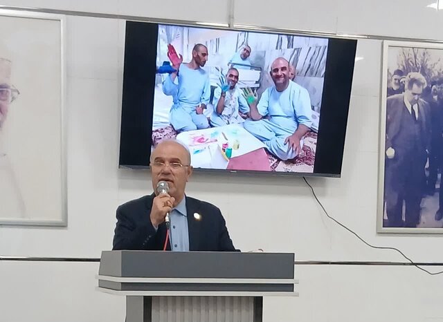 پرچم متبرک امام حسین (ع) مرکز معلولین نوشیروانی بابل را عطرآگین کرد